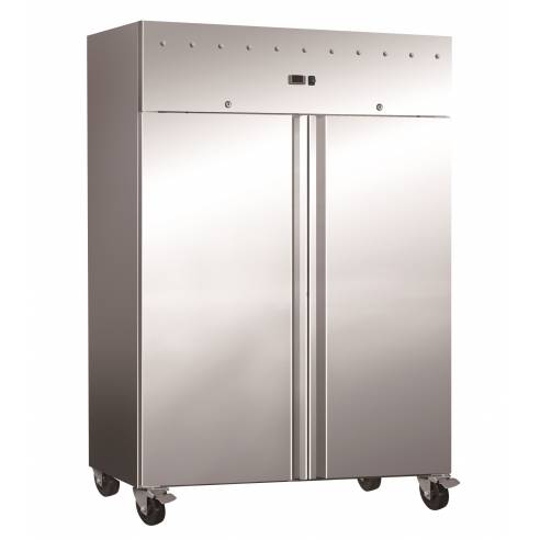 Armario Refrigerado Snack Acero Inoxidable 2 Puertas 1000 litros 1340x700x2010h mm PEKIN SNACK800TNV