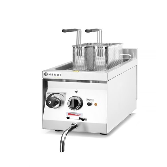 HENDI- Cocedor de pasta y empanadillas, 10 l + 2 cestas + tapa (conjunto) HENDI 238899