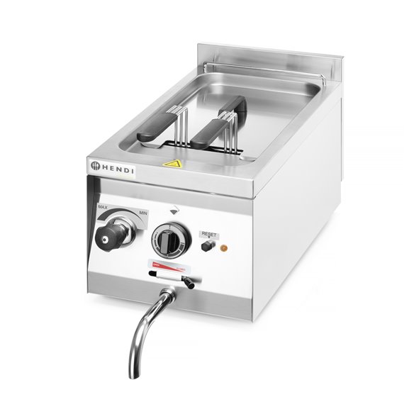 HENDI- Cocedor de pasta y empanadillas, 10 l + 2 cestas + tapa (conjunto) HENDI 238899