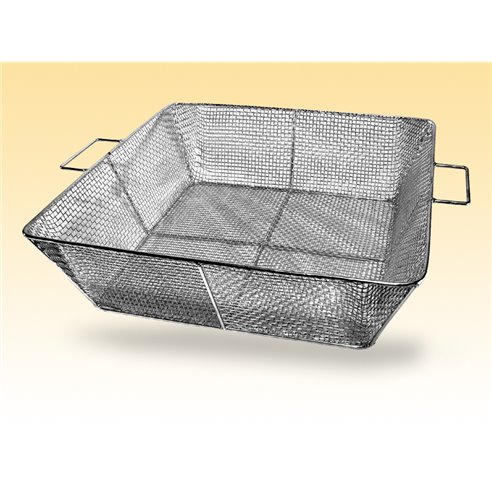 Cesta Inoxidable 40X40 Cm Malla 4X4Mm 108FE05