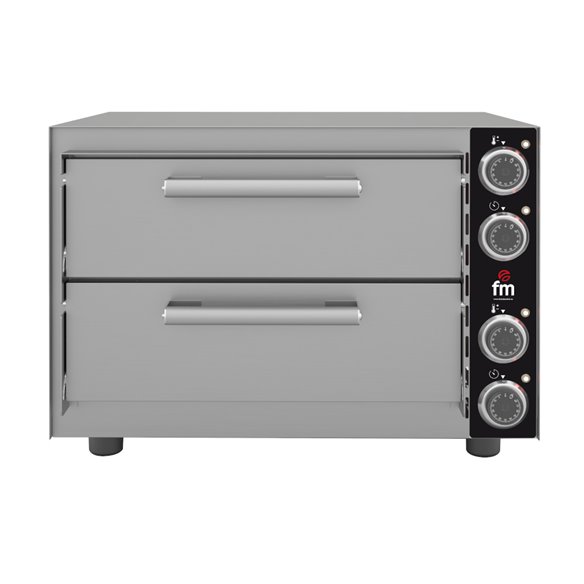 Horno Electrico Pizzeria FM ST PIZZA STZ 233 - 2 Bandejas Ø35 cm.