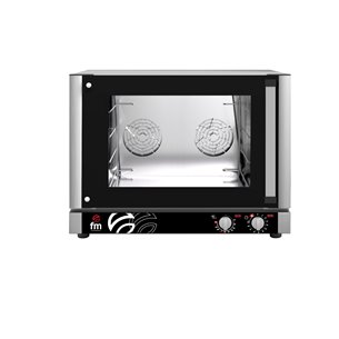 Horno panadería eléctrico apertura lateral RX-424 PLUS H FM - 4 Bandejas de 480 x 340 mm