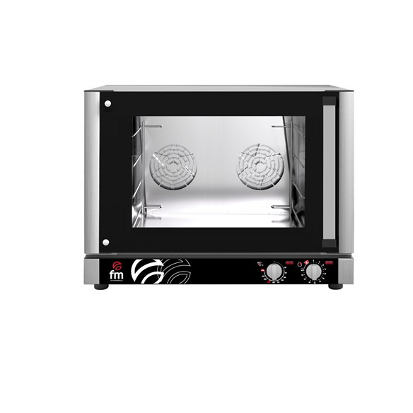 Horno panadería eléctrico apertura lateral RX-424 PLUS H FM - 4 Bandejas de 480 x 340 mm