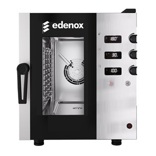 Gastronomia Forno Combinado Elétrico EDENOX HCC-611-A-T · 6 Bandejas GN 1/1