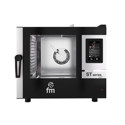 Horno mixto Eléctrico pantalla táctil 7” 6 bandejas GN 1/1 FM STC 611 V7 W