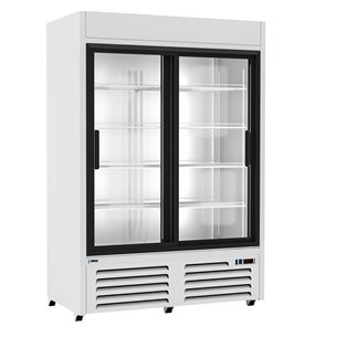 Vitrine refrigerada 2 portas articuladas Edenox APE-952-C HC BL