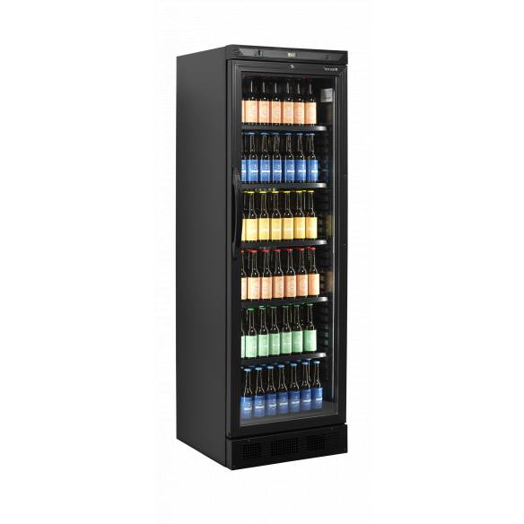 Enfriador de botellas color negro TEFCOLD CEV425 BLACK