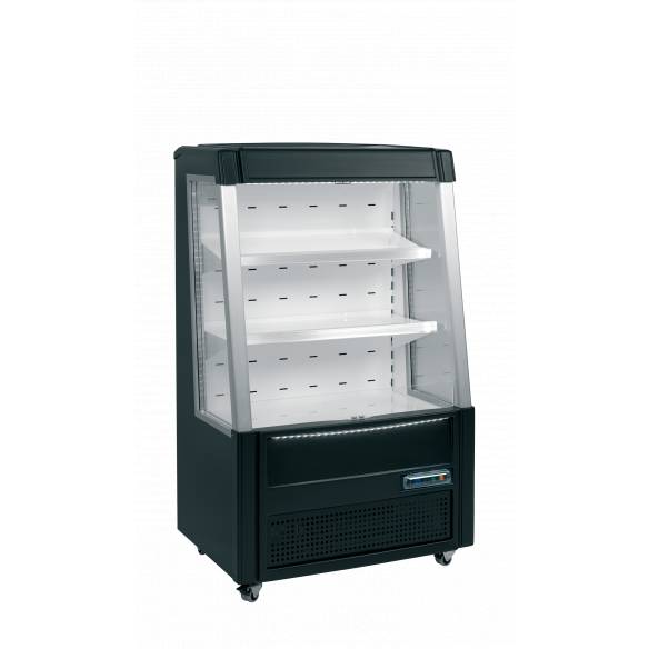 Refrigerador para la venta por impulso color negro TEFCOLD ODC90