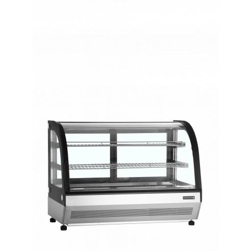 Vitrina de exposición refrigerada TEFCOLD LCT900C/BLACK