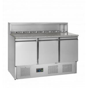 Mesa fría de pizza GN1/1 TEFCOLD PT930