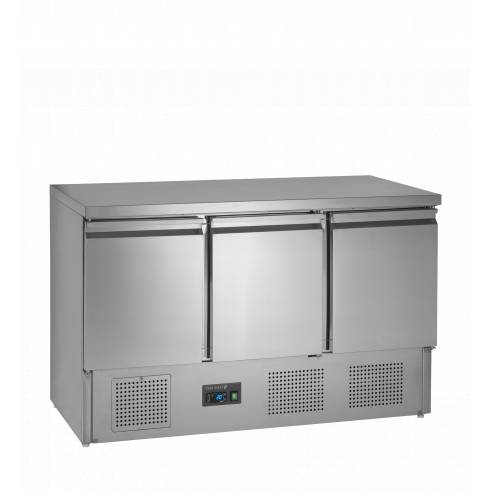 Mesa fría Saladette GN1/1 TEFCOLD SA1365 S/S