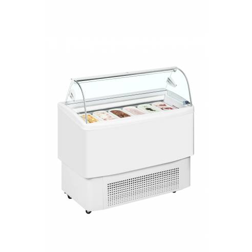 Vitrina para helados ventilada TEFCOLD FIJI 6