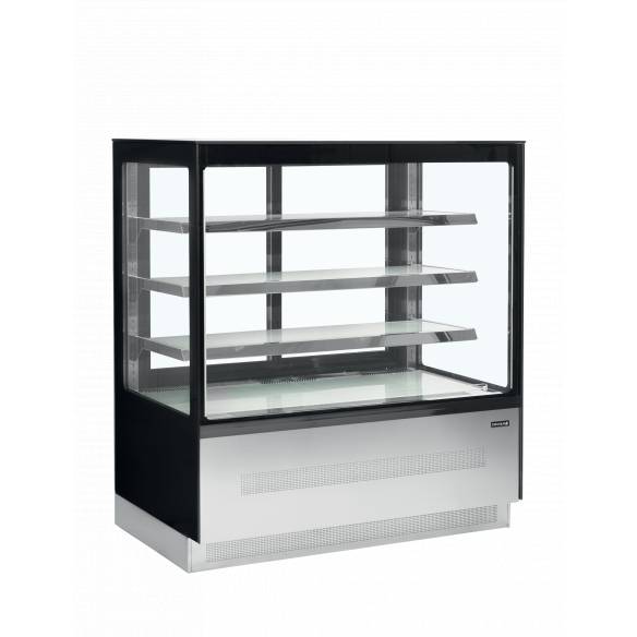 Vitrina de exposición refrigerada TEFCOLD LPD1203F/BLACK