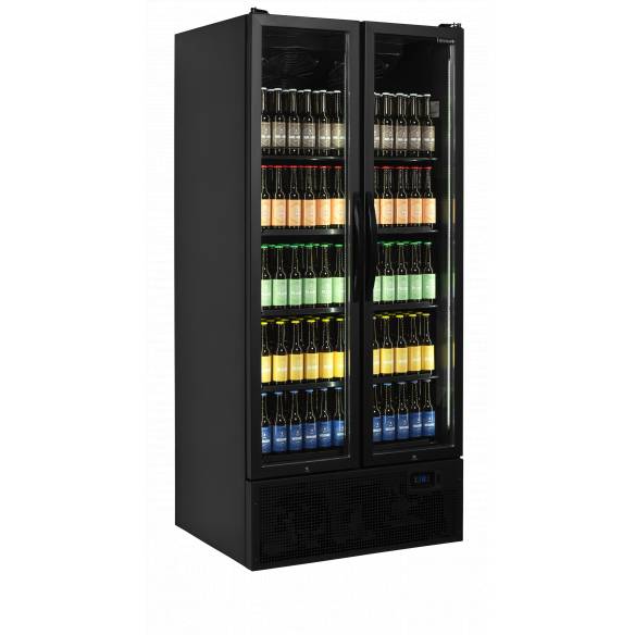 Tefcold- Expositor refrigerado color negro TEFCOLD FS890H BLACK