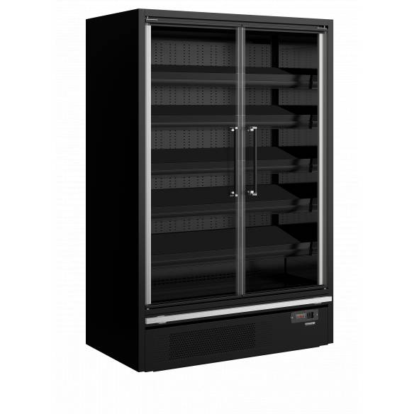 Tefcold- Refrigerador mural de supermercado TEFCOLD Galaxy+ GP14FGD Black