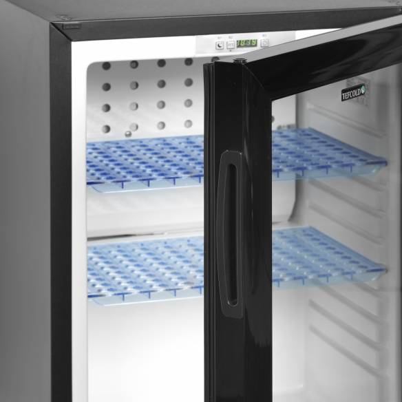 Refrigerador minibar de puerta de cristal TEFCOLD TM45GC