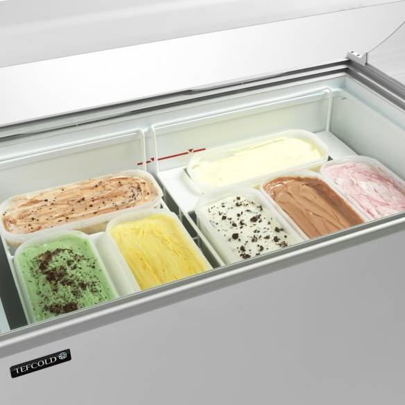 Tefcold- Vitrina para helados TEFCOLD IC301SC+SO