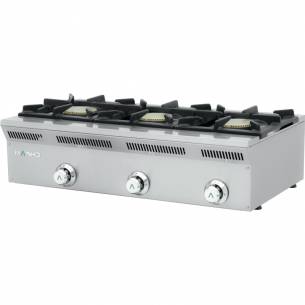 Cocina Profesional de gas serie eco 3 fuegos ELE-93G MAINHO-Z010ELE-93G