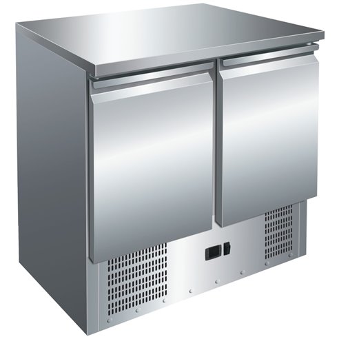 Mesa GN1/1 2 Puertas Refrigerada Compacta de 900 x700 x860h mm CLIMAHOSTELERIA S901-Z070S901