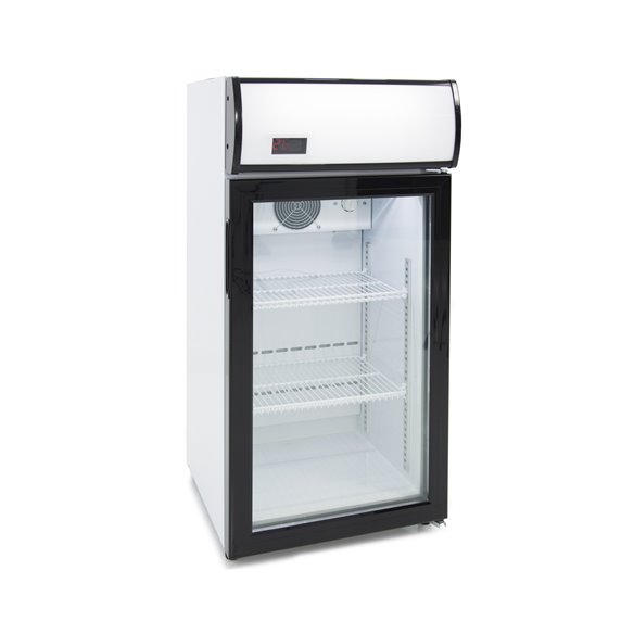 Armario Expositor Refrigerado 80 litros Subcero Puerta de Vidrio de 470X465X955h mm CLIMAHOSTELERIA SZ80L-Z070SZ80L