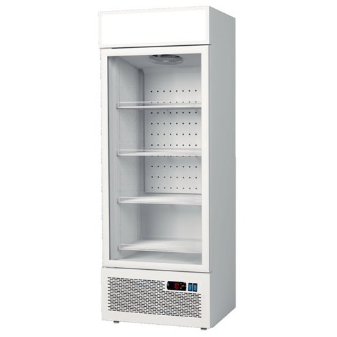 Expositor Refrigerado Congelados Ventilado 400 Litros 710 x 640 x 1960h mm VAH400V Línea Córdoba-Z070VAH400V