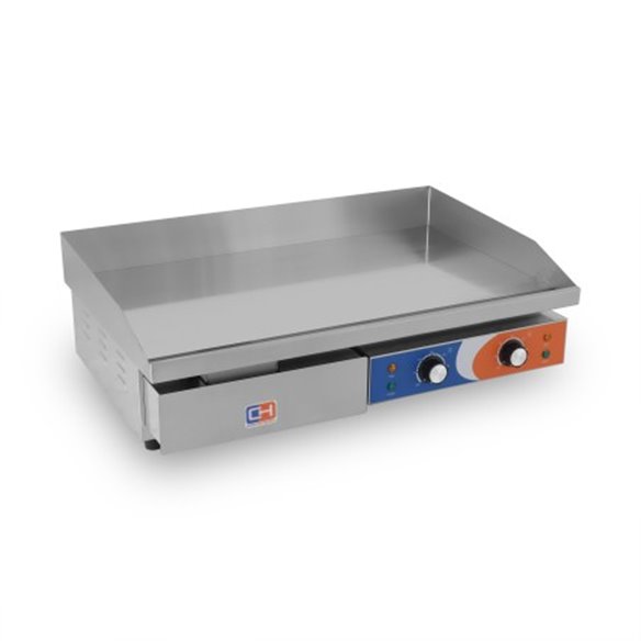 Plancha Eléctrica Cromo Duro 740 x 490 x245h mm CLIMAHOSTELERIA EG-820D-Z070EG-820d