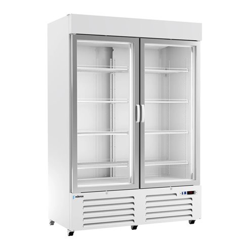 Armario Expositor Refrigerado 2 puertas batientes Edenox APE-952-C HC BL-Z00919100005