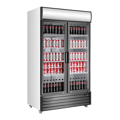 Armario expositor refrigerado dos puertas batientes EXPO 940 TN -Z023EXPO940TN