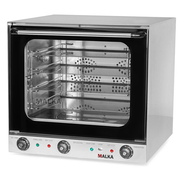 Horno Industrial Convección MALKA HCV6. 4 bandejas 44×32. Grill y Vapor-Z134PHR0017