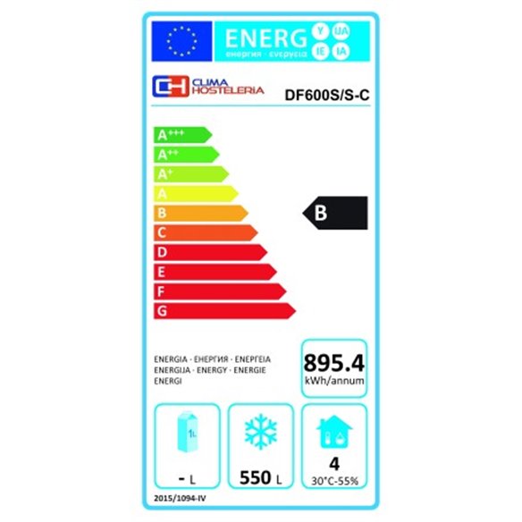 Armario Congelación Profesional Acero Inoxidable con cajones 600 Litros DF600-C-Z070df600SS-C