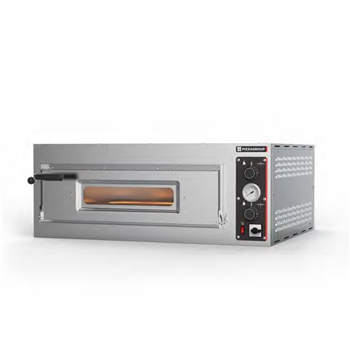 Horno Pizza Eléctrico 4 Pizzas Ø33 cm PIZZAGROUP ENTRY MAX-Z005ENTRYMAX4