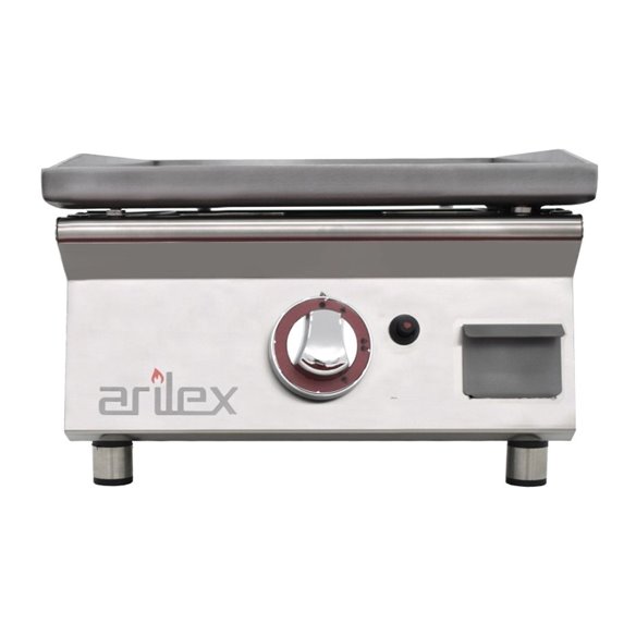 Plancha a gas 40 cm ARILEX en acero laminado de 6 mm 40PGLN-Z08540PGLN