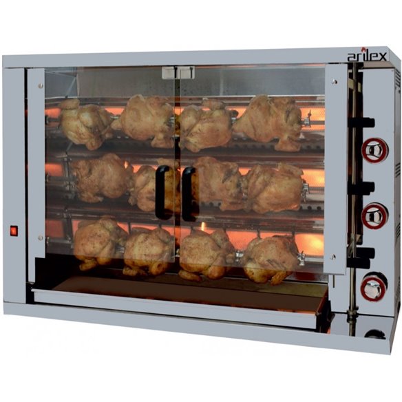 Asador de Pollos a gas ARILEX de 3 espadas 3ASG-Z0853ASG