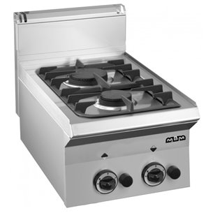 Cocina a gas 2 fuegos Sobremesa a gas G2S65 SMART 650