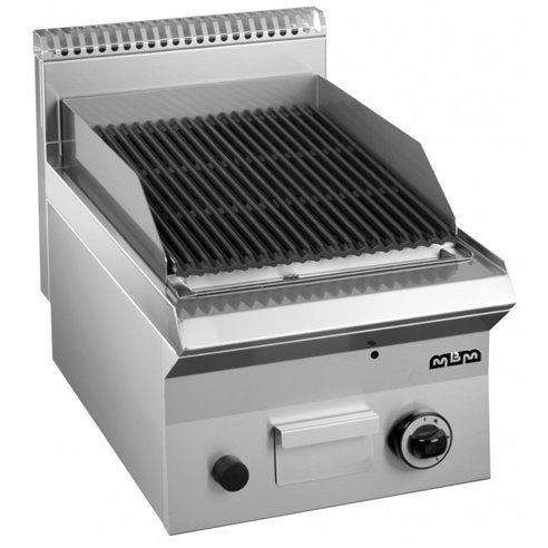 Barbacoa a gas 40 cm Piedra Volcánica Sobremesa GPL465G SMART 650