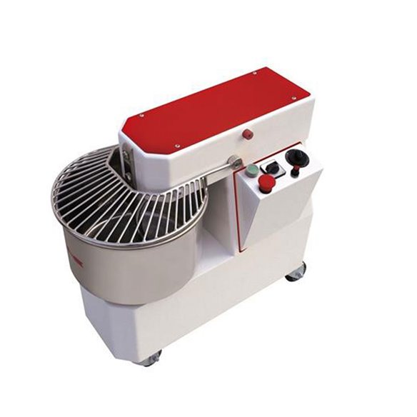 PizzaGroup- Amasadora de Gancho Espiral Cabezal Abatible 42 Litros Velocidad Variable PIZZAGROUP IR42 VS