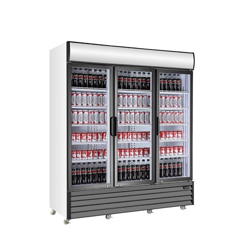 Armario expositor refrigerado EXPO 1710 TN 3 puertas cristal Batientes