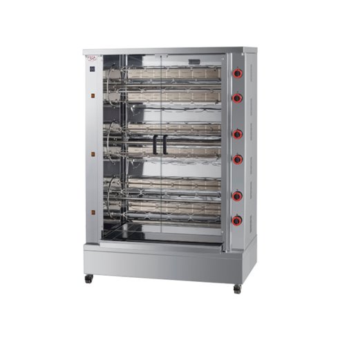 Asador De Pollos Multi-rotativo M3 Feca