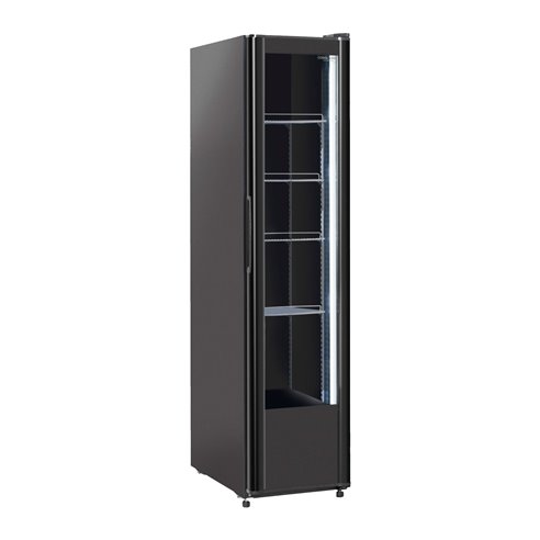 Armario Expositor Refrigerado 300 Litros 1 Puerta de Cristal 440x708x1840h mm RC 300BM Eurofred