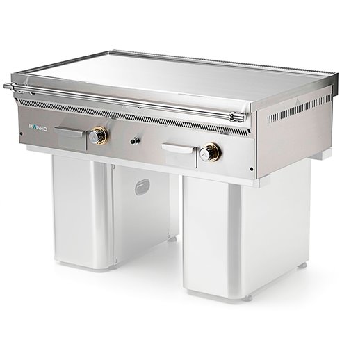 Fry-Top Eléctrico Cromo Duro Placa Lisa  Serie Teppanyaki sobre Mostrador 1205x820x310h mm MAINHO FCET-120/7 TY 