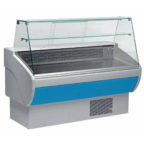 Vitrina Refrigerada Expositora Fondo 800 de 1017 x800 x1260h mm AVEIRO VPL100-A color azul