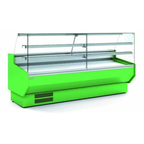 Vitrina Refrigerada Cristal Recto pastelería Fondo 900 dim.1055x940x1235h mm Línea Córdoba VEPD-9-10-RR