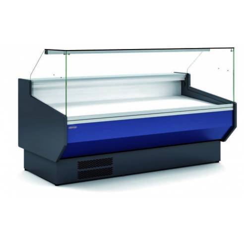 Vitrina Refrigerada Cristal Recto Fondo 1100 dim.1055x1100x1235h mm Línea Córdoba VED-10-10-R-TF