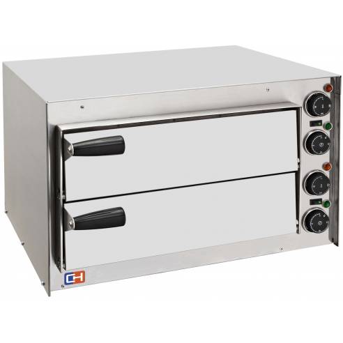 Horno Eléctrico de Pizza Compacto 2 pizza diámetro 35 cm AVEIRO FP35PI