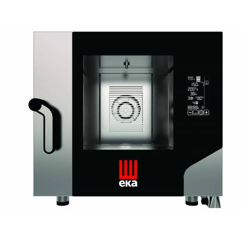 Horno eléctrico convección MILLENIAL BLACK MASK Gastronomía 5 bandejas GN1/1 MKF511BM Línea Padova