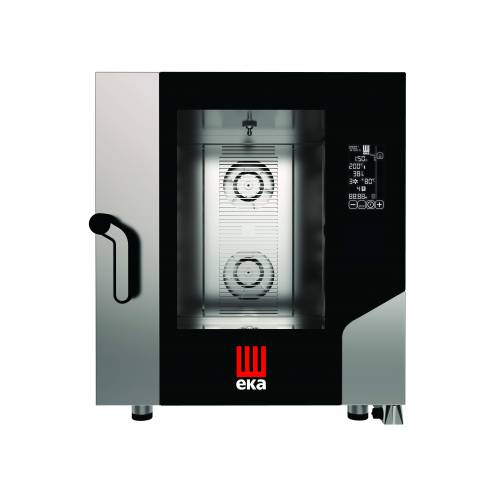 Horno eléctrico convección MILLENIAL BLACK MASK Gastronomía 7 bandejas GN1/1 MKF711BM Línea Padova