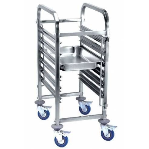 Clima Hosteleria- Carro Bandejero de 380x550x1000h mm PEKIN CARRO6GN1/1