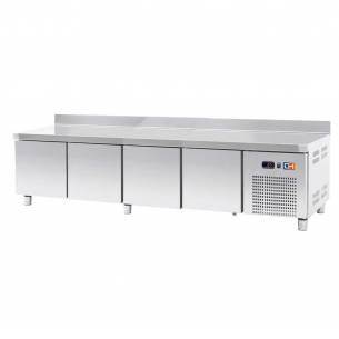 Mesa Baja GN/1 Refrigerada 4 puertas Fondo 700 de 2242 x700 x600h mm CORDOBA TRCHB-225