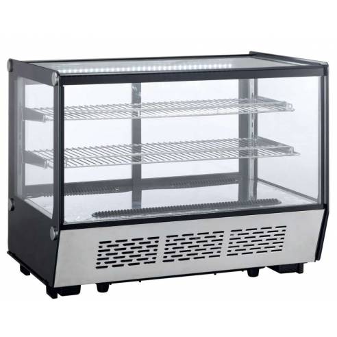 Vitrina refrigerada sobremostrador Cristal Recto 888X568X686h mm Línea Pekín XCW160Z