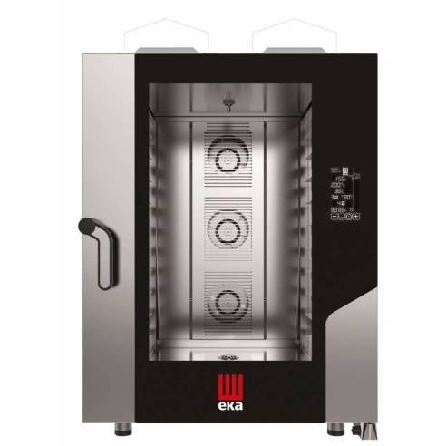 Clima Hosteleria- Horno a gas convección MILLENIAL BLACK MASK Pastelería/Panadería 10 bandejas 600x400 mm MKF1064GBM Línea Pa...